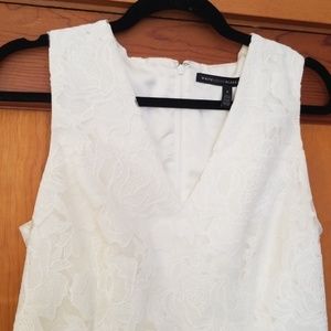 White House Black Market Dresses - WHBM 8 white bridal dress! White House Black Market Dresses - WHBM 8 white bridal dress!